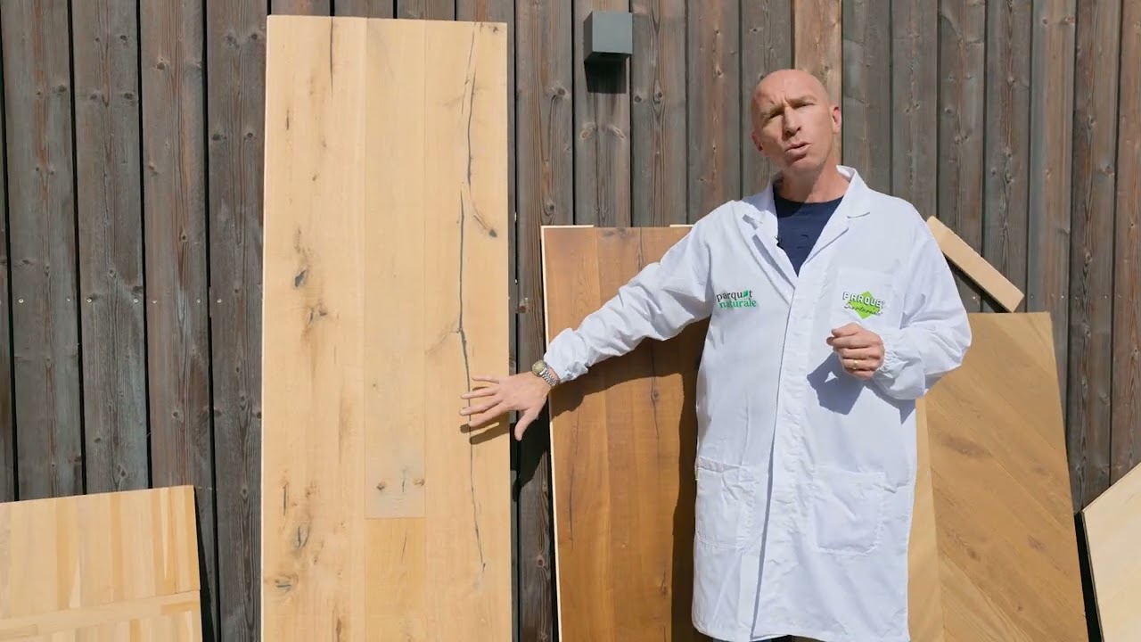 Pavimento in legno di rovere prefinito al naturale prodotto da Parquet Sartoriale