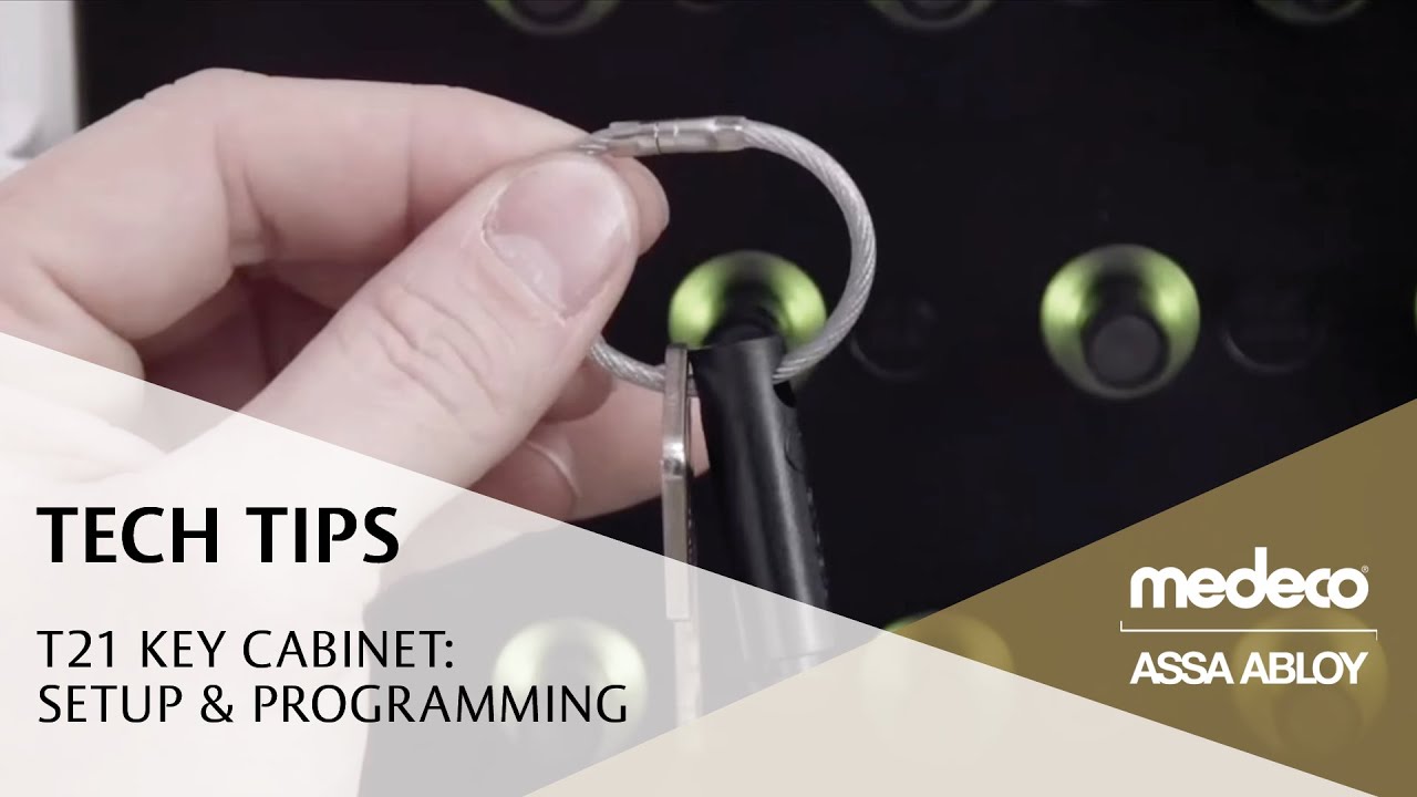 Medeco T21 Key Cabinet: Setup & Programming - Medeco Locks