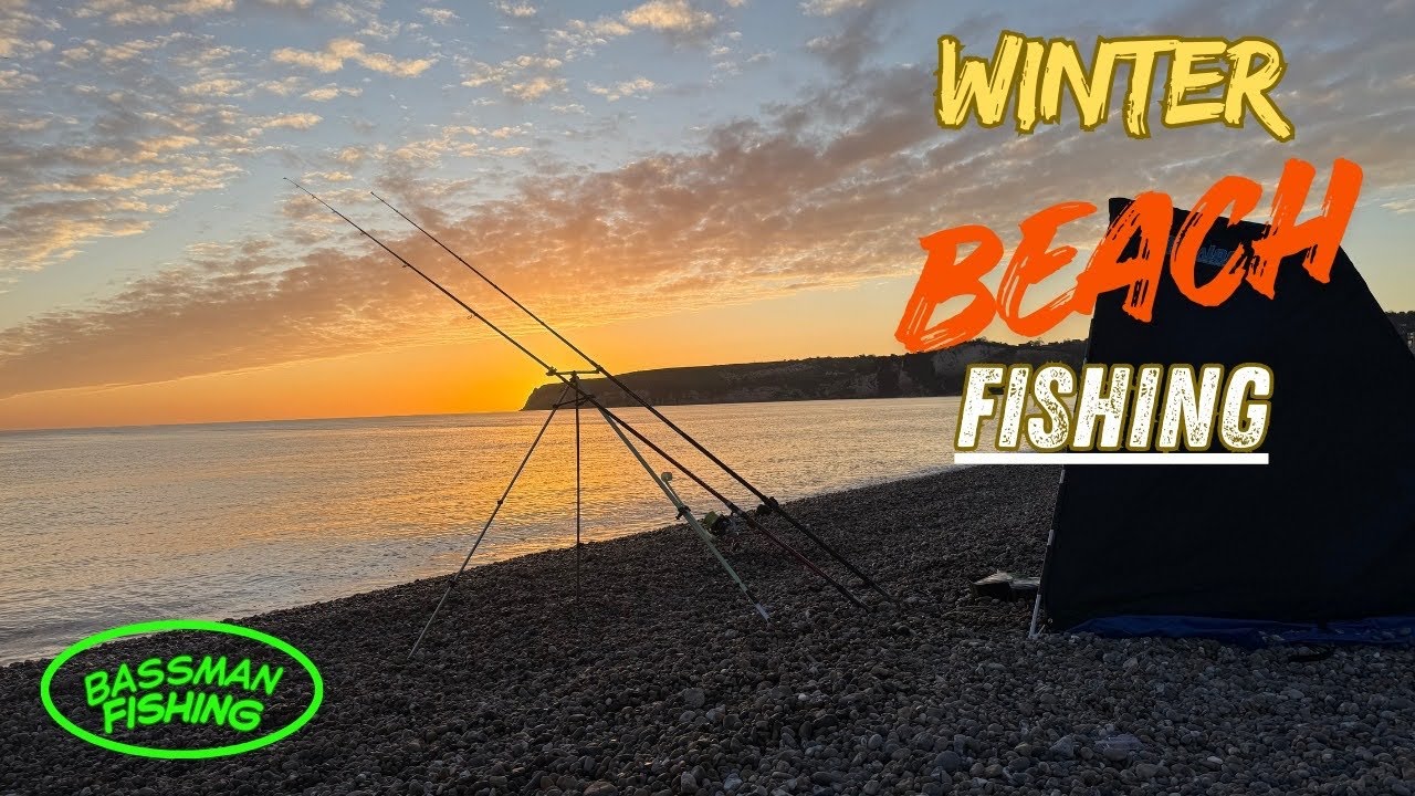 Sea Fishing UK | Winter RAY’S On A Beautiful Devon Beach 