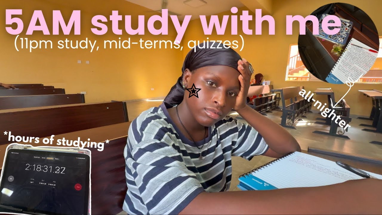 ep25: uni diaries| pre finals week of my nursing exam| all-nighter| mid-terms & moree #studyvlogs 