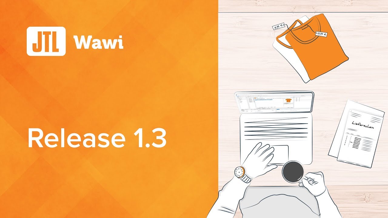 JTL-Wawi Release 1.3 - Showcase