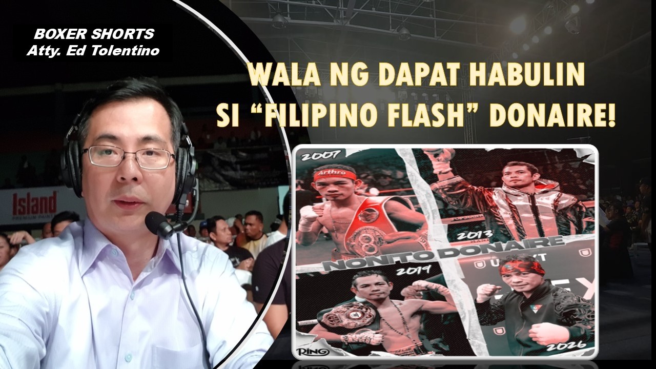 WALA NG DAPAT HABULIN SI 'FILIPINO FLASH' DONAIRE JR.!