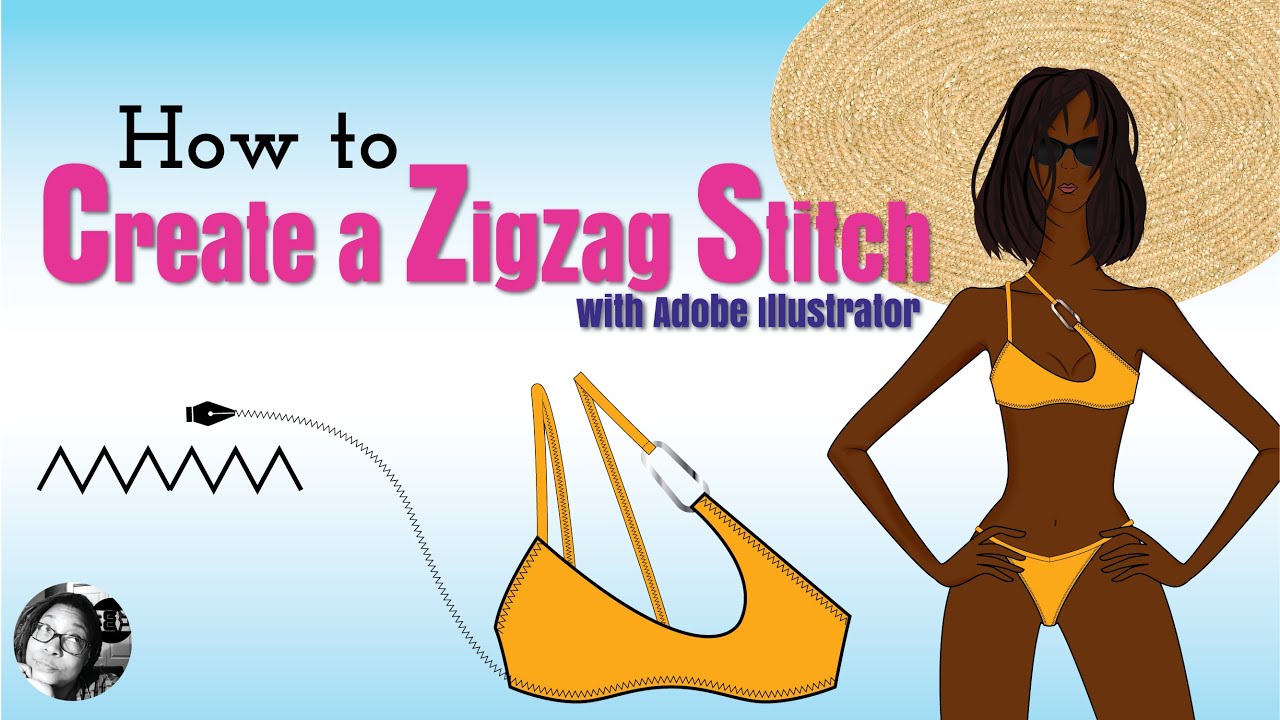 Create a Zigzag Brush for an Illustrator Flat Sketch Like a PRO!