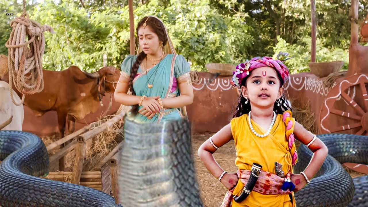 यशोदा मैया ने नागिन का रूप क्यों धारण किया || Yashomati Maiyya Ke Nandlala || Full Episode - 70