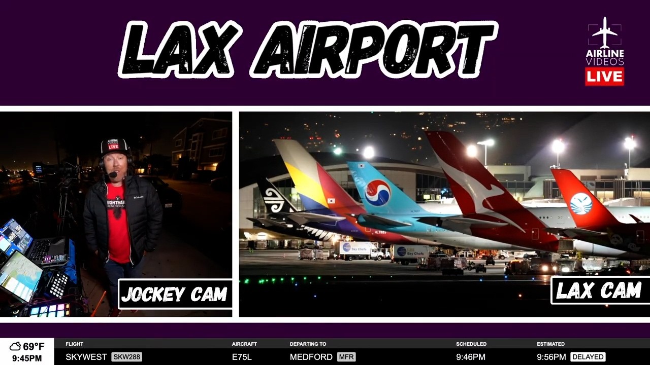 🔴LIVE LOS ANGELES (LAX) AIRPORT ACTION! (April 3rd, 2026)