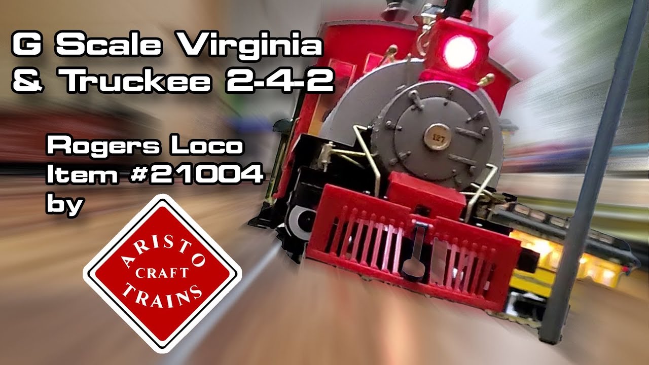 Unboxing & Test Runs of Aristo Virginia & Truckee 2-4-2 Rogers Steam Loco + 1/24 M.A.S.K. Vehicles