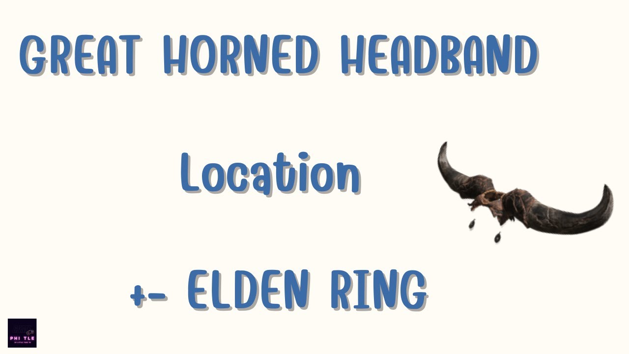 GREAT HORNED HEADBAND  Location - ELDEN RING
