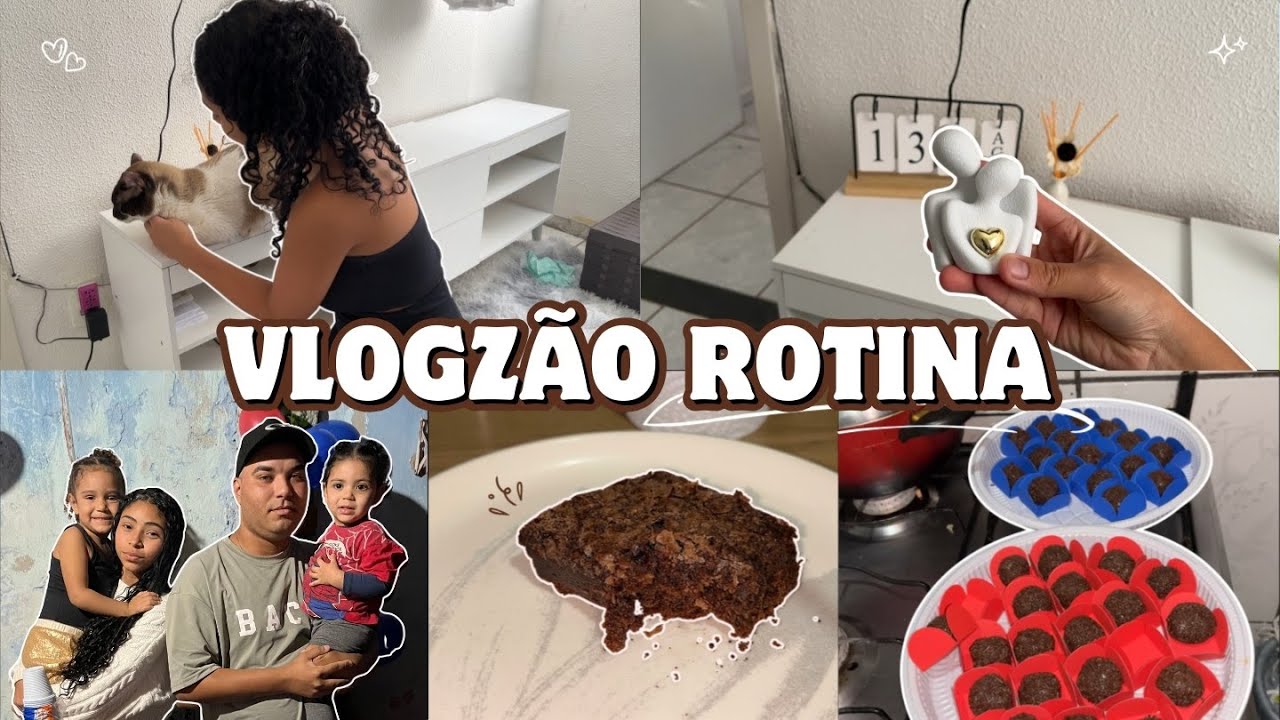 VOLTANDO PRA ROTINA DE DONA DE CASA - receita de brownie + aniversário da minha sobrinha ✨🤍🎉