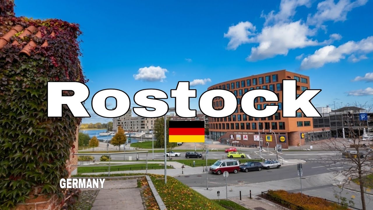 Rostock Germany 🇩🇪 Walking Tour | Exploring the Beautiful Baltic City in 4K 60fps