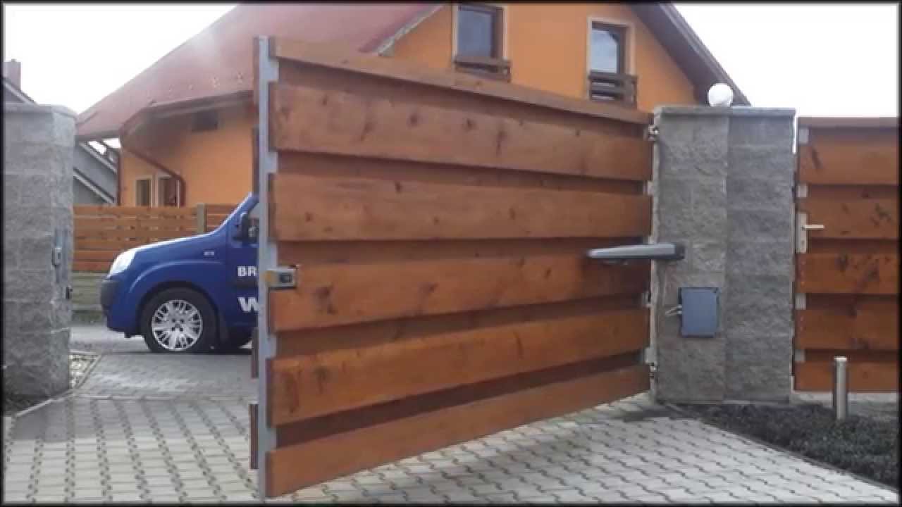 Jednokřídlová brána s pohonem Nice Toona TO5016 | MontEgo.cz