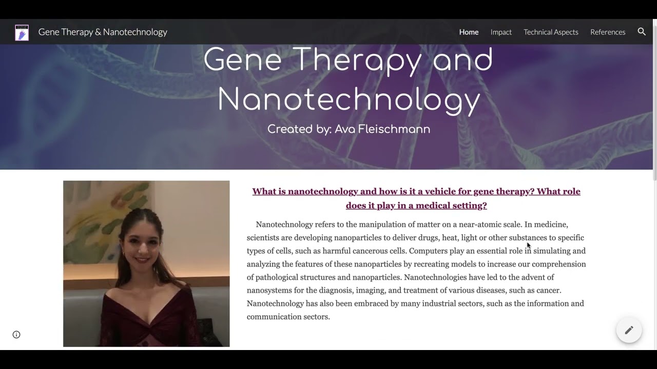 Computing Innovation - Nanotechnology Final Project