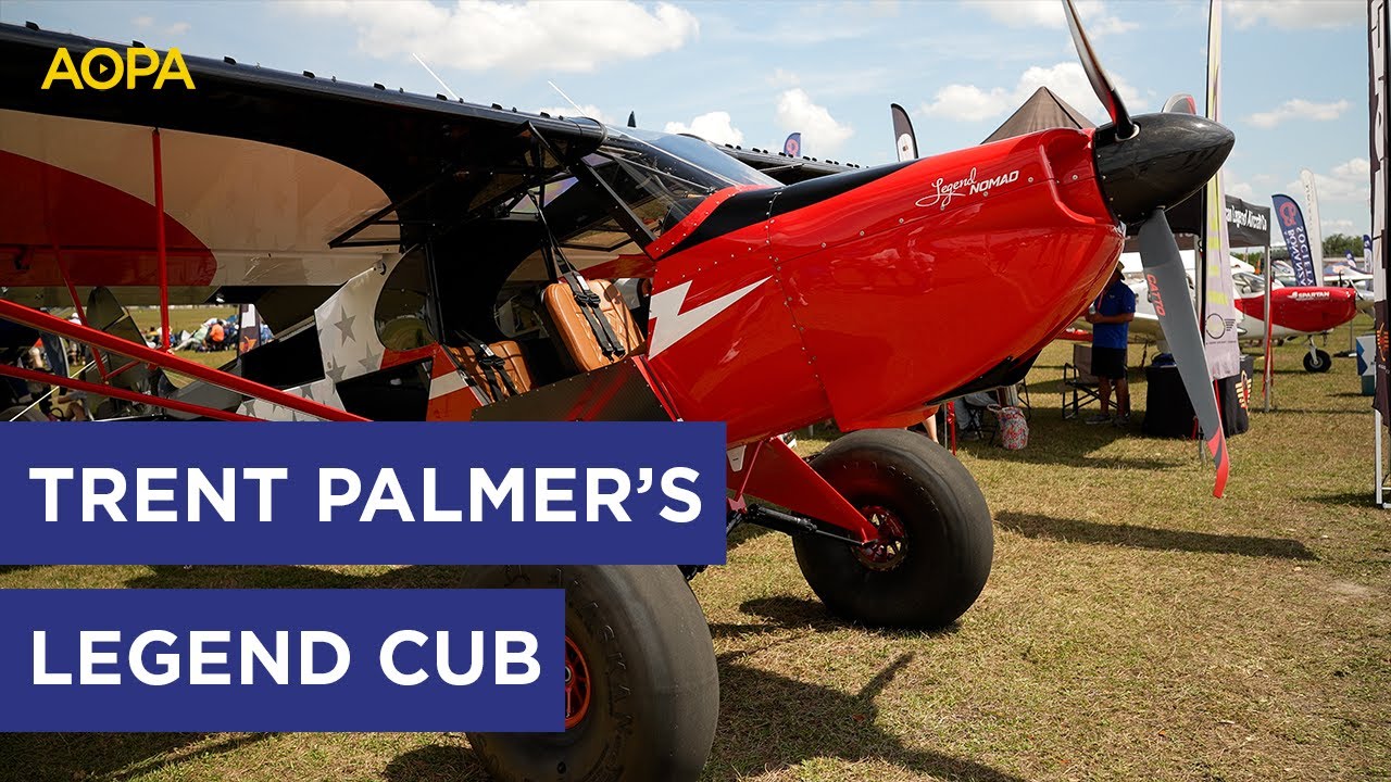 Trent Palmer's New Monster Bush Plane - Legend Cub Nomad
