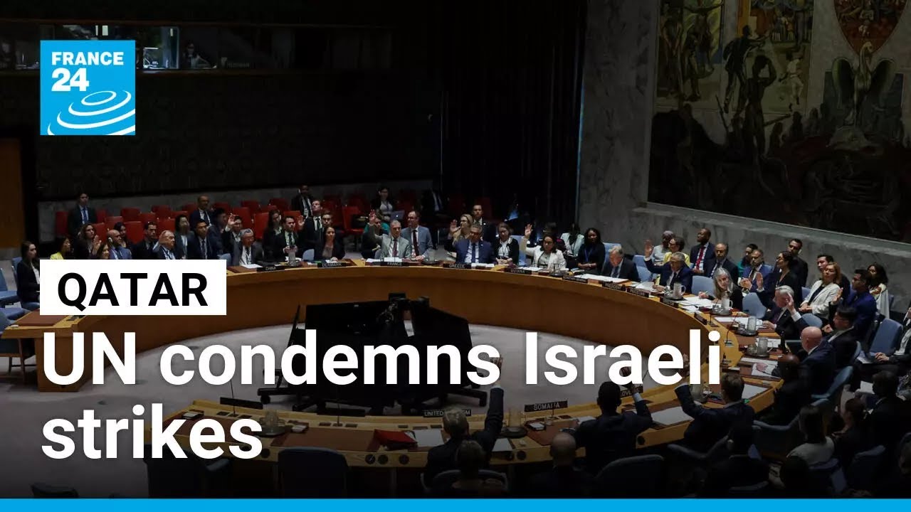 Israel has &lsquo;gone beyond any borders&rsquo; with Doha strike, Qatar PM warns UN &bull; FRANCE 24 English