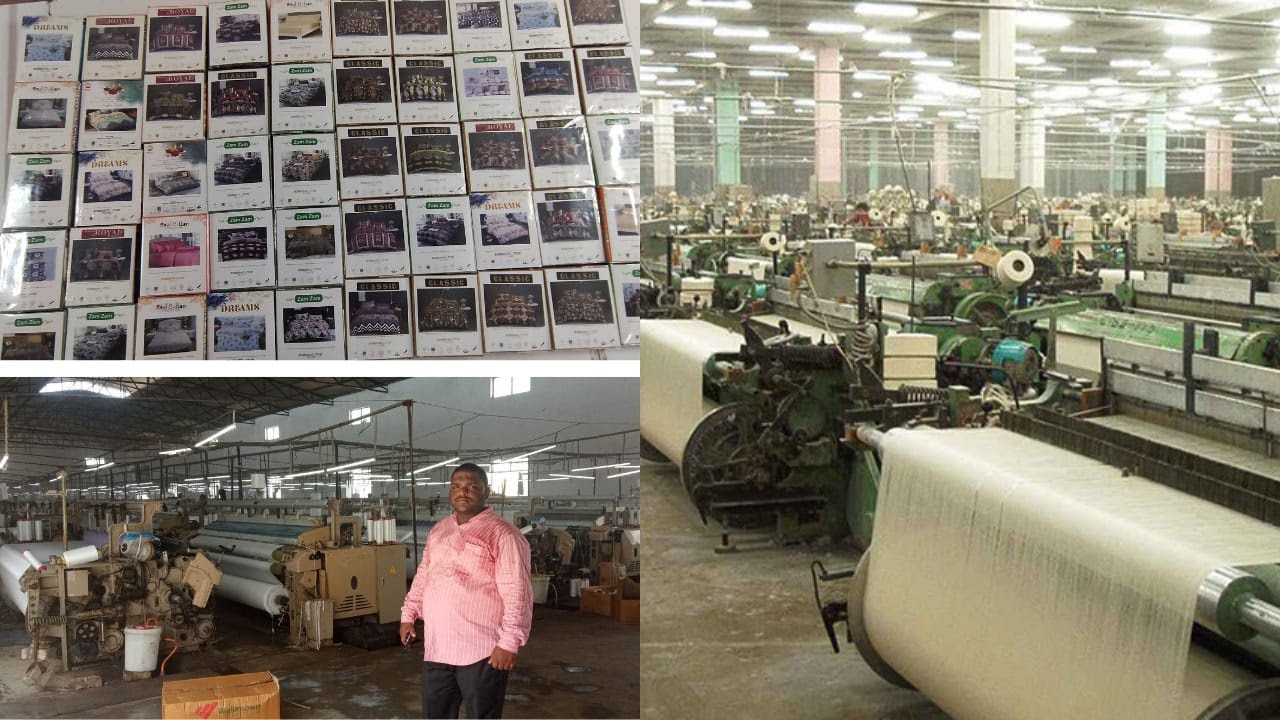 सबसे सस्ता बेडशीट फैक्ट्री। सीधे Manufacturer से. बेडशीट प्रिंटिंग मशीन।  BOMBAY KING COTTON