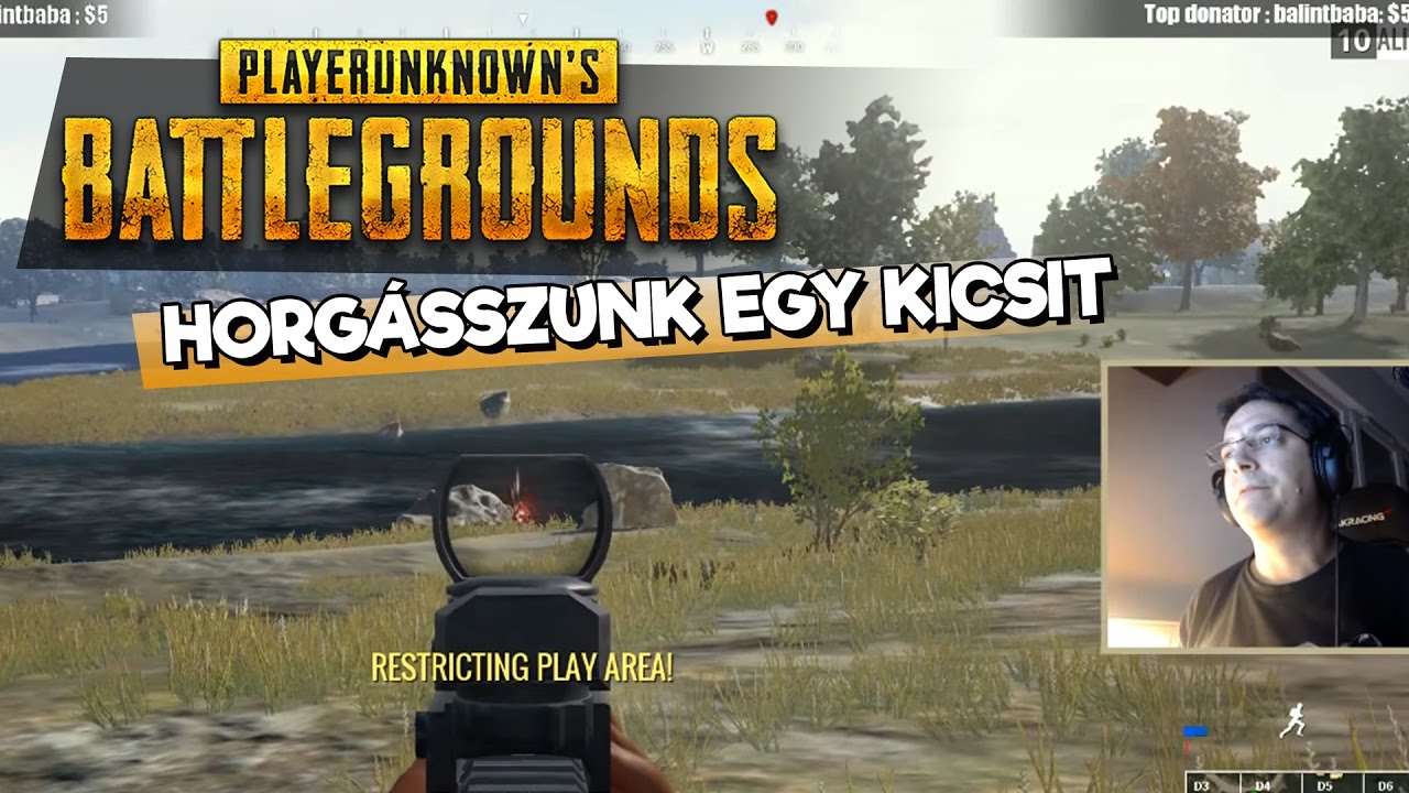 Horgásszunk egy kicsit - PUBG squad match