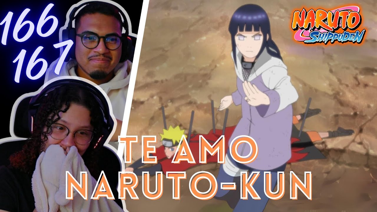 🍃 Naruto Shippuden 166 y 167 | Reaccionando por primera vez | Hinata se confiesa 🍃