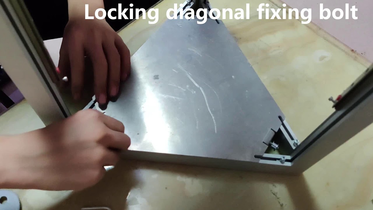 CERAMBOT | Upper and lower aluminum plate mounting