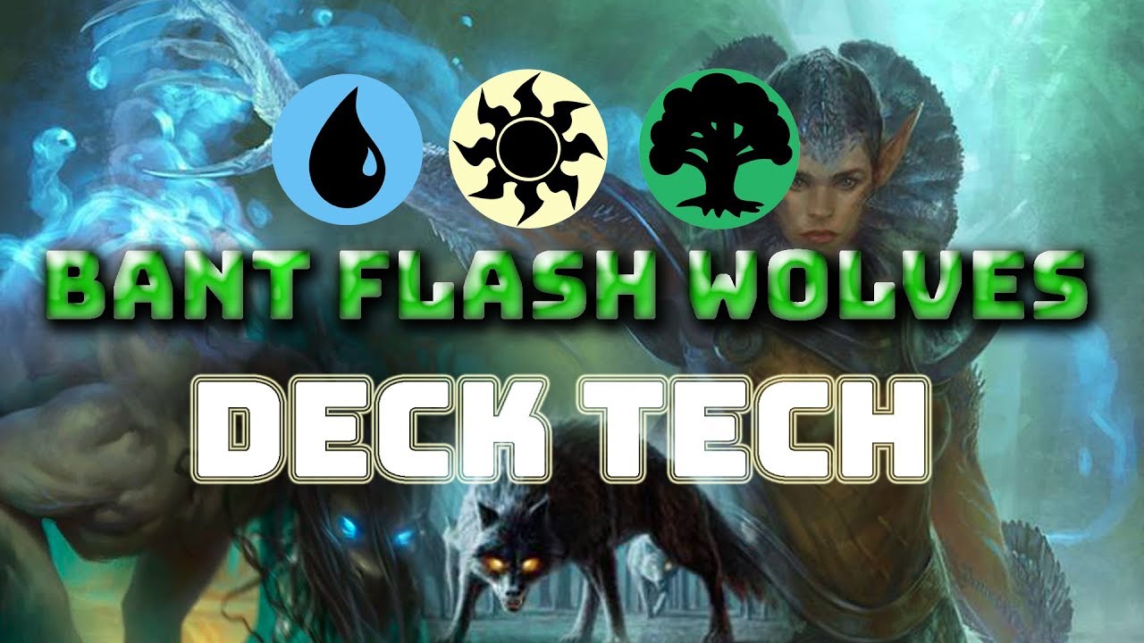 Bant Flash Wolves Deck Tech | Core 2020 Standard Deck MTG Arena