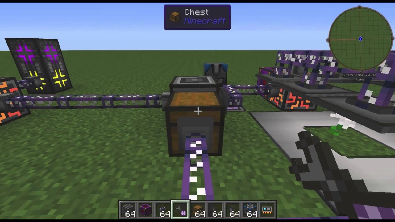 Modded Minecraft: Automating Botania's Pure Daisy with AE2