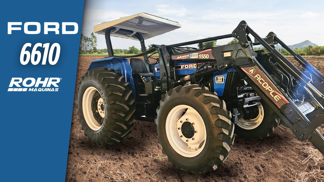 Trator Ford 6610 - Ano 1992