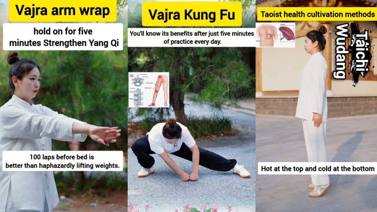 3-Minute 16 seconds Most Important Taichi Workout | Ancient health care classics | Taichi Wudang 