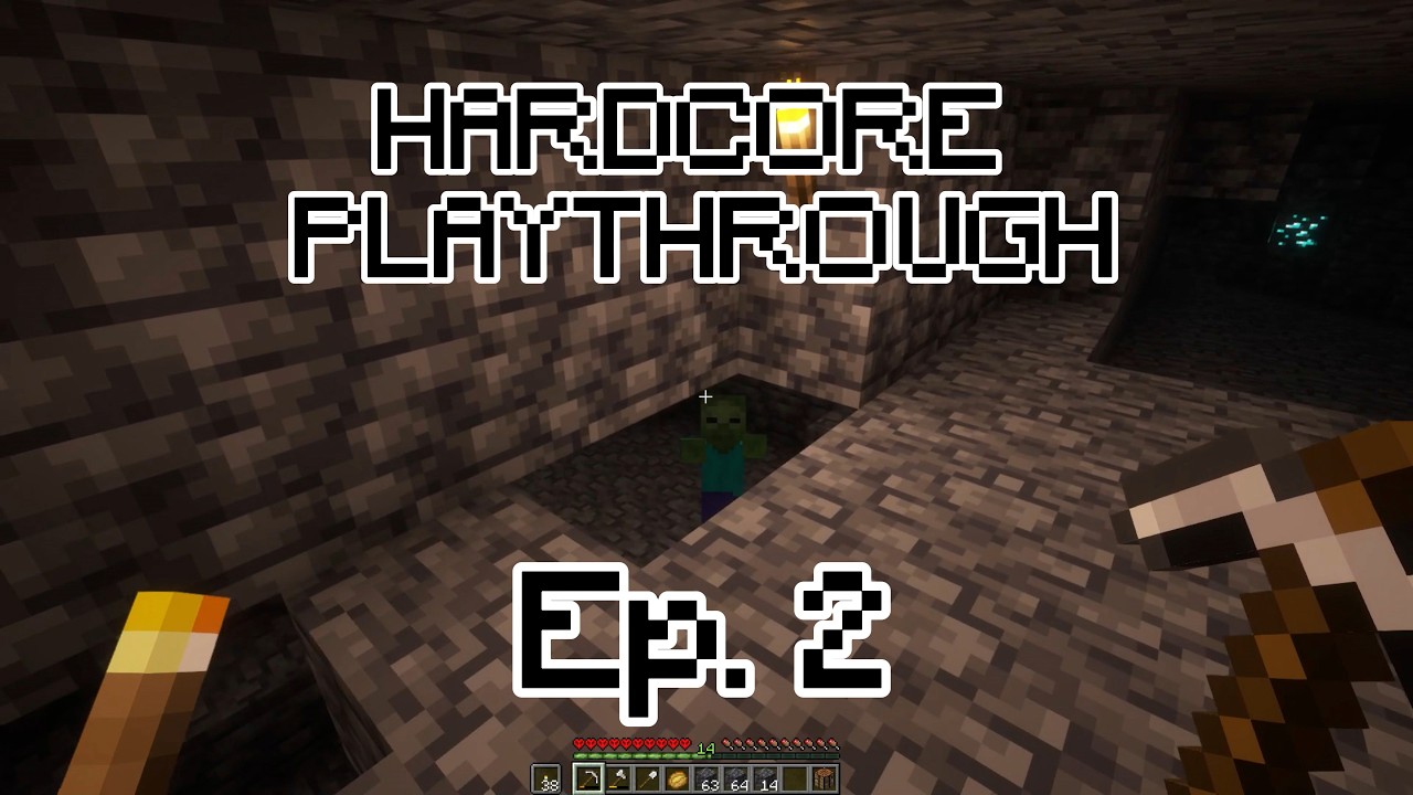 Minecraft ASMR - Hardcore Playthrough - Random Seed - Ep. 2