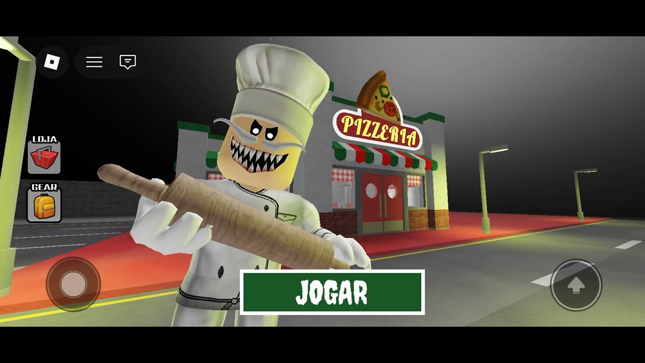 Tenho que fugir da pizzaria do mal!  Prt1