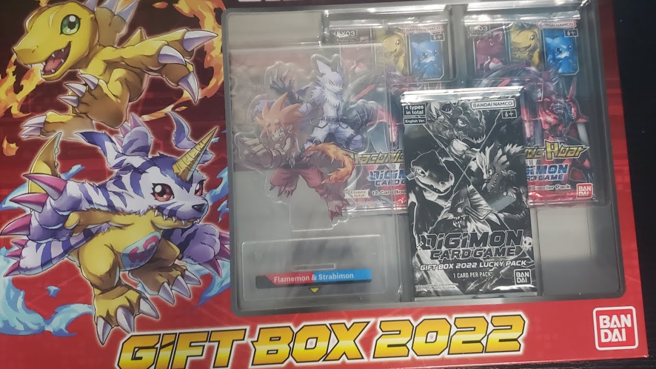 500 Subscribers opening (Digimon Gift box 2022) #digimon #500subs