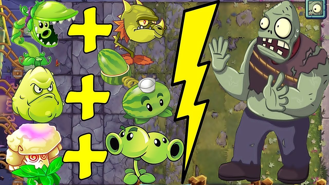 SUPER COMBO Free Plant Vs Premium WIN 100% in Plants vs Zombies 2 BattleZ
