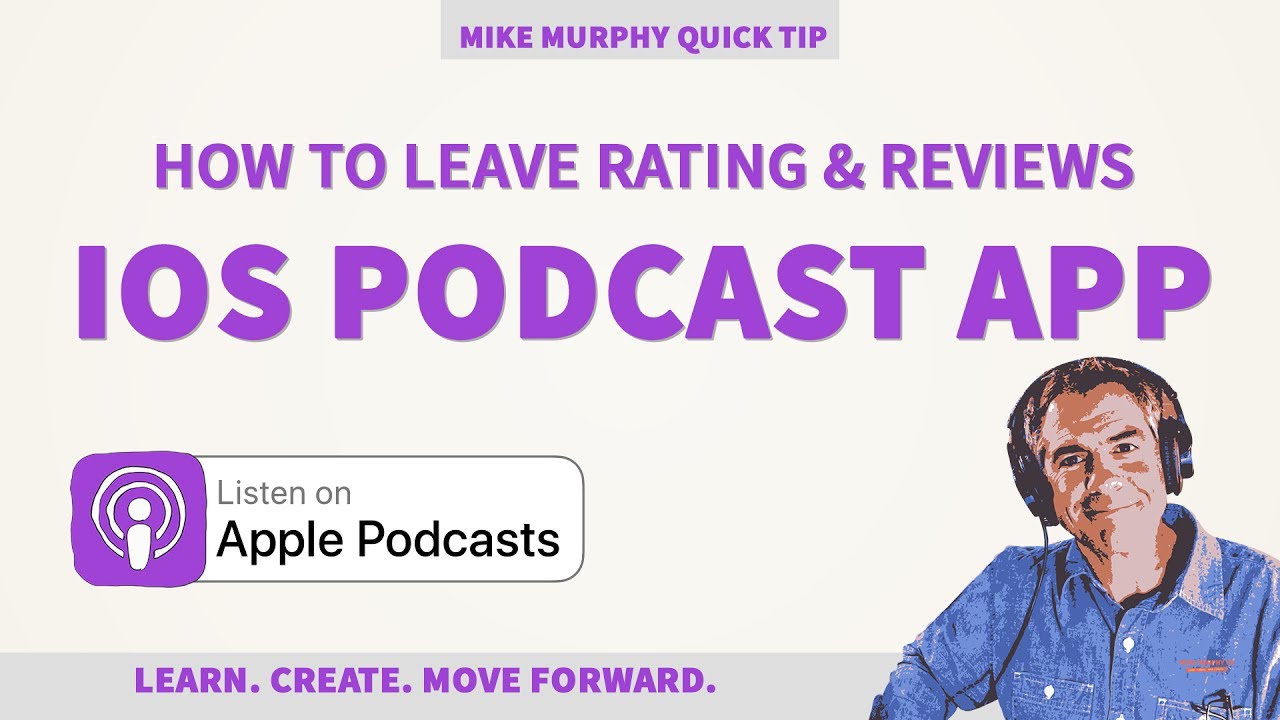 How To Leave a Rating & Review in Apple Podcast App