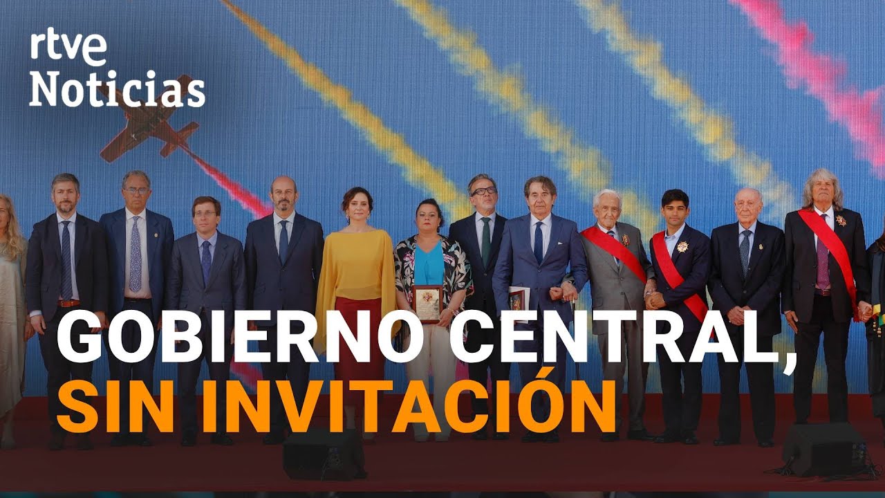 DOS DE MAYO: Cruce de REPROCHES entre AYUSO y la OPOSICIÓN en el ACTO de CELEBRACIÓN | RTVE Noticias