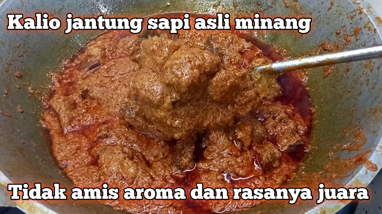 Kalio jantung sapi khas padang#masakanpadang#kalio#