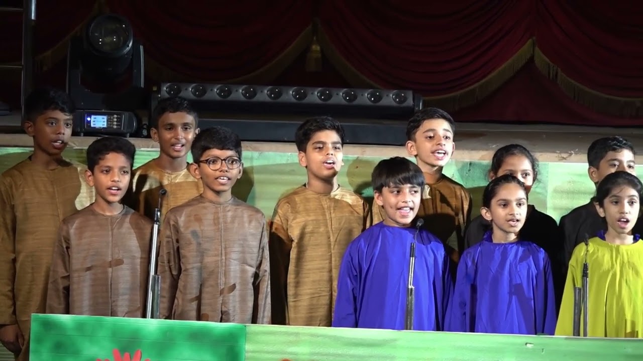 Rina's Shiksha Nikethan - Annual Day Choir - Parents Tirbute # Nothing Else Matters - Metallica