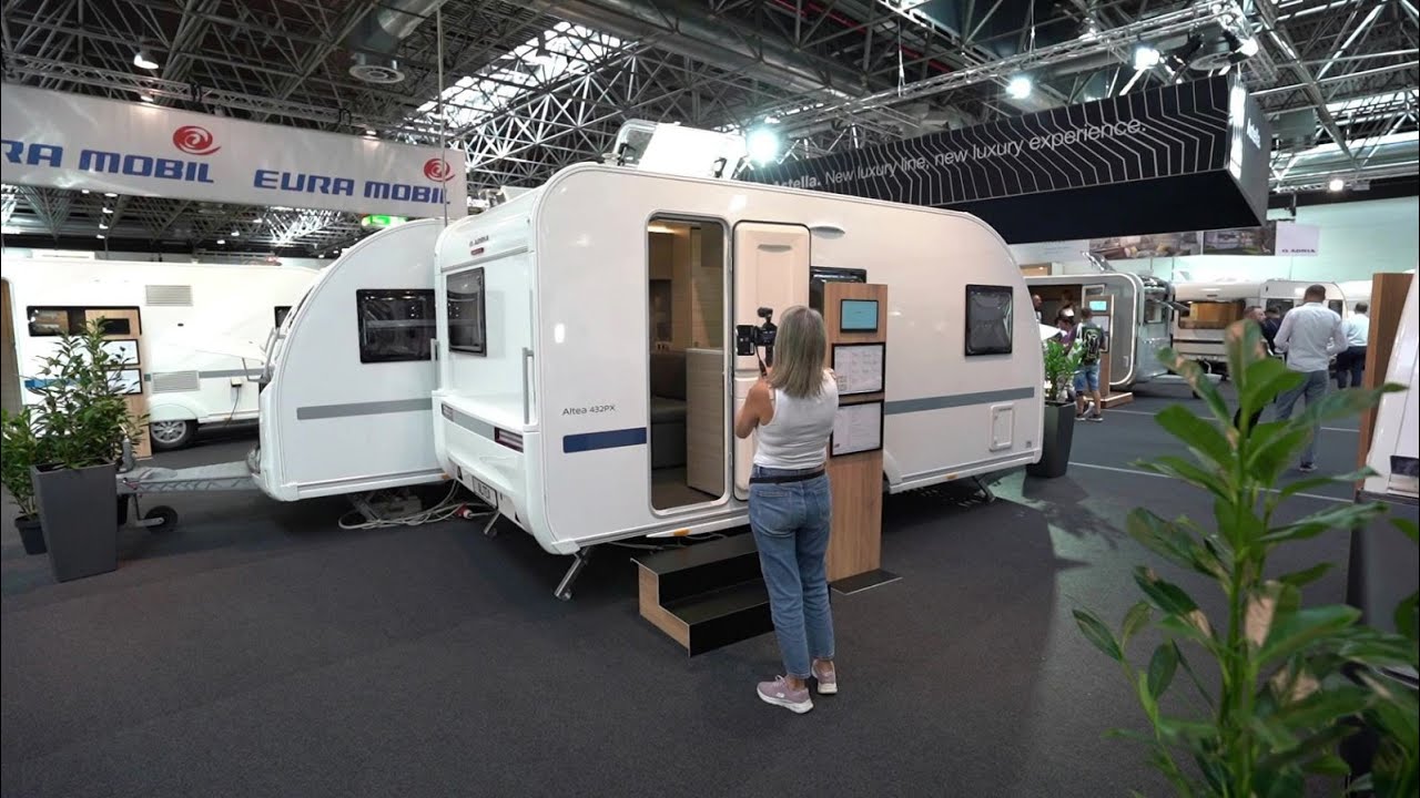 Small caravan ADRIA Altea 432 model 2024