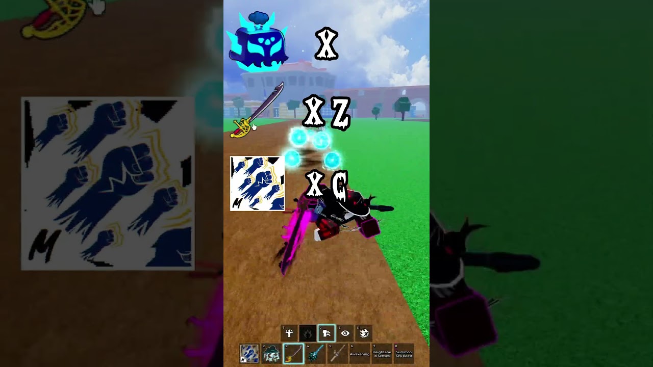 Fastest Rumble Saber V2 EVER!! ⚡💀 #bloxfruits #shorts  #roblox