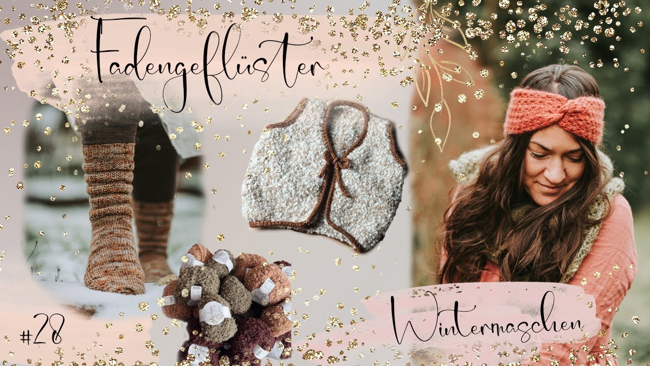Fadengeflüster #28 Wintermaschen ✨ Wenn Designs sich ähneln, neue Socken & Stirnband Buchgeflüster 📚