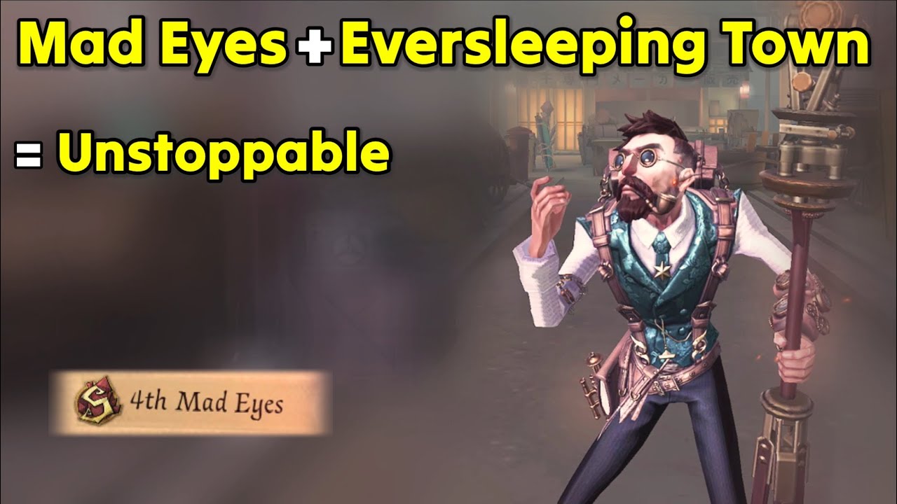 Identity v | Destroying Survivors on The Best Mad Eyes Map (S Badge Gameplay)