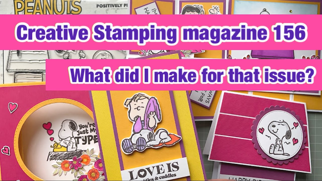 Проекты моей команды дизайнеров для выпуска № 156 журнала Creative Stamping #creativestamping