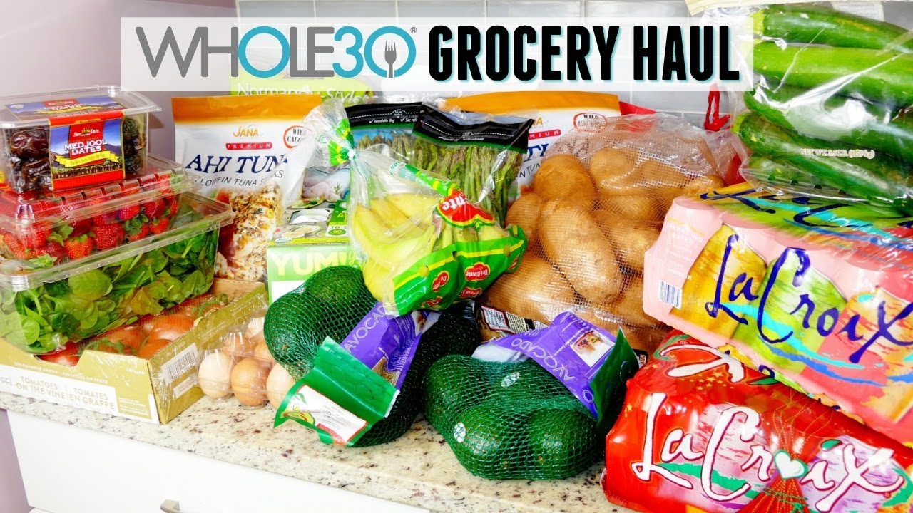 WHOLE30 GROCERY HAUL AT COSTCO