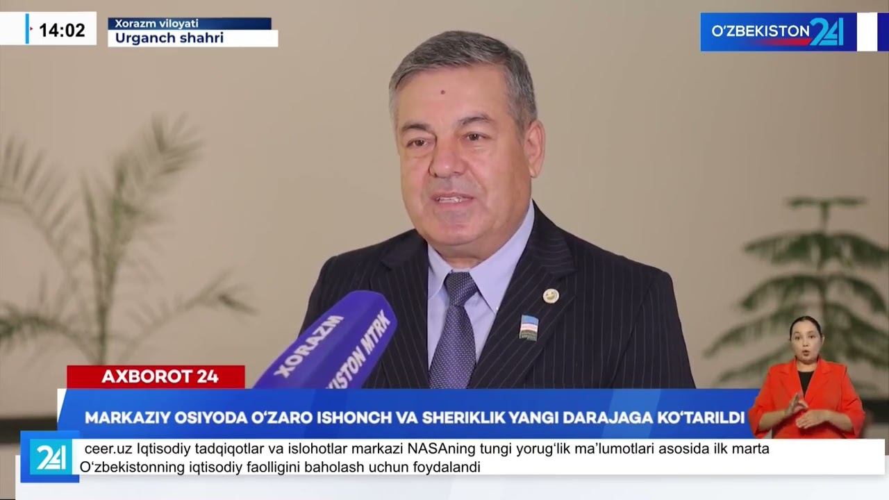 Markaziy Osiyoda o'zaro ishonch va sheriklik yangi darajaga ko'tarildi