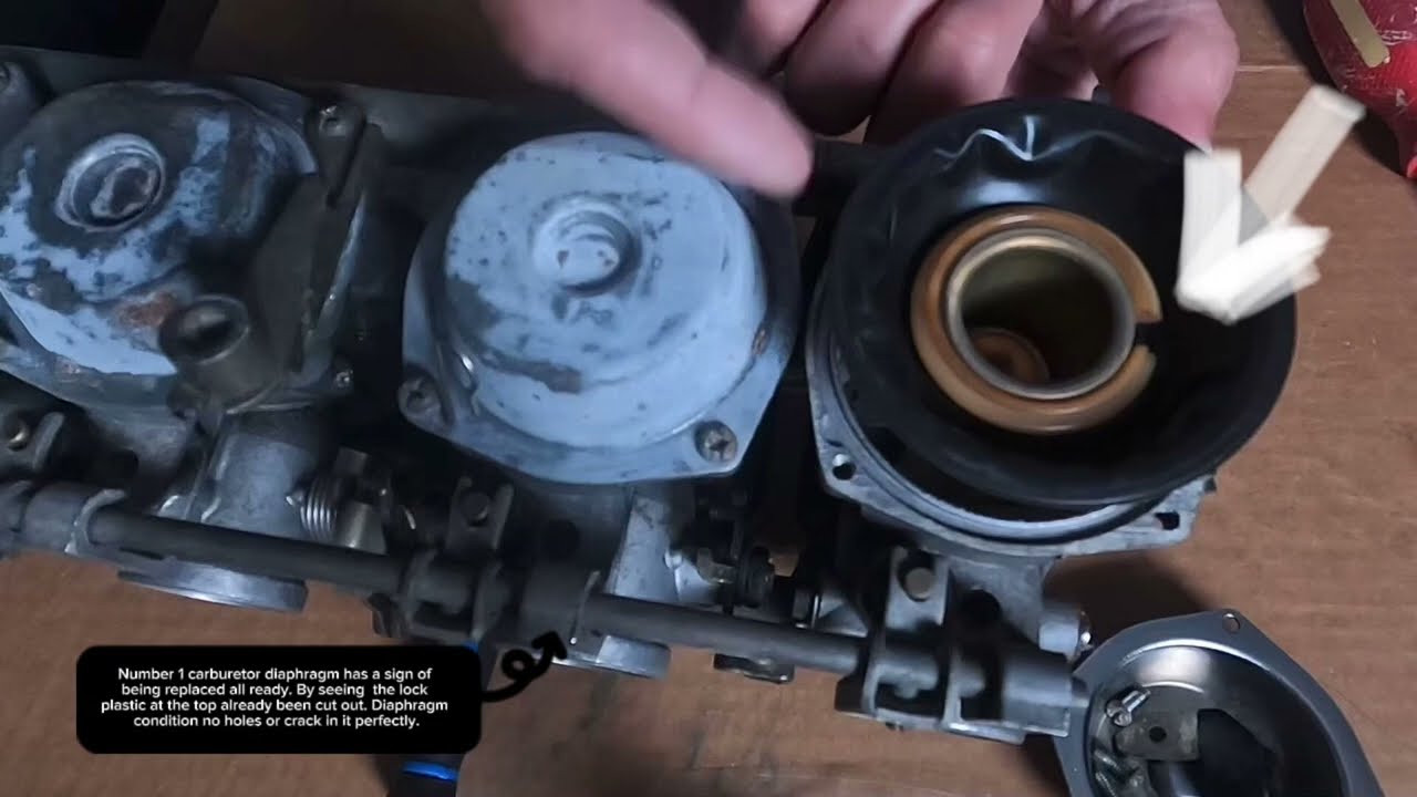 Yamaha xj 750 seca  Part 2 used carburetor. Hitachi HSC 32 5G2 from ebay #yamahaxj750