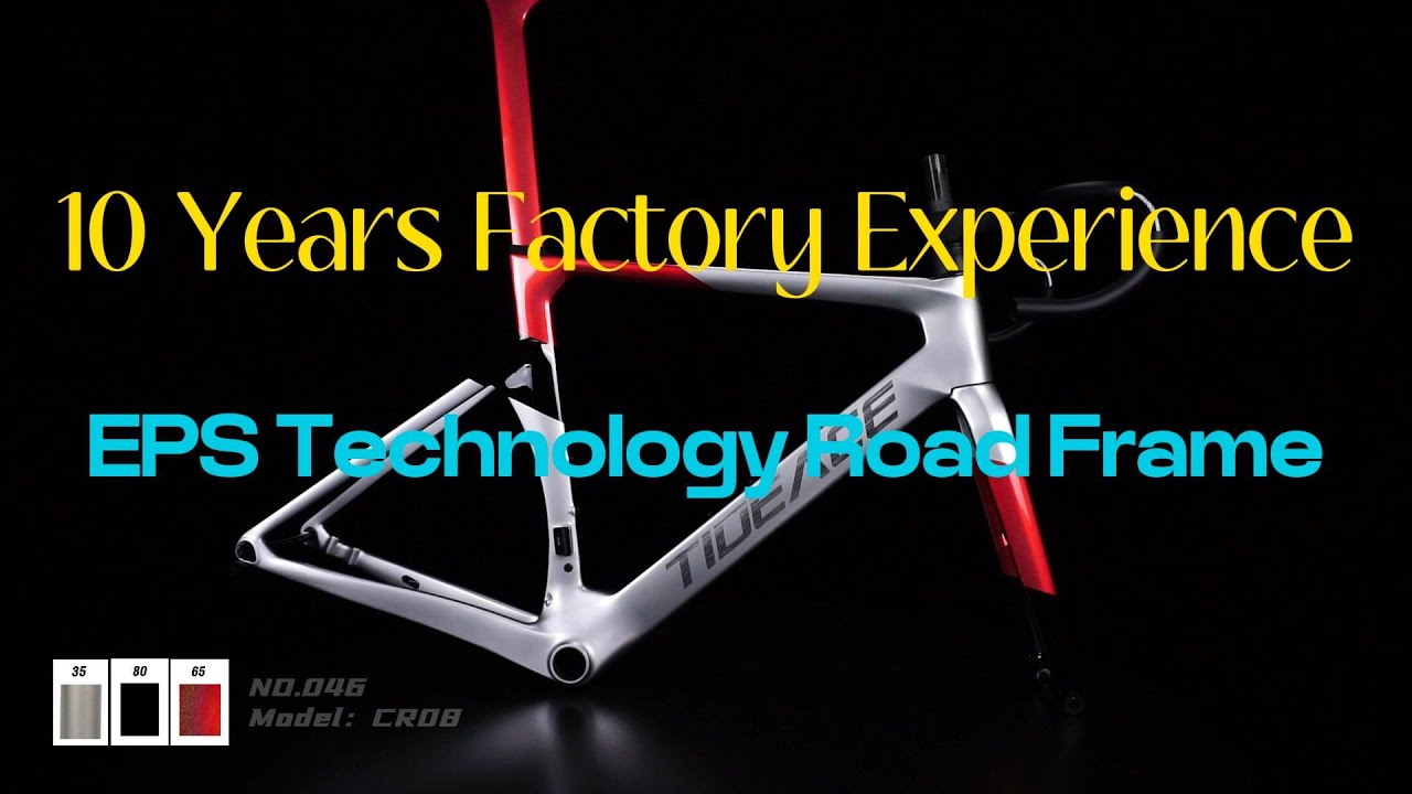 Tideace Bikes CR08 Aerodynamic Full Hidden Internal Cable Disc Brake Road Frame-DIY Your Paintings.