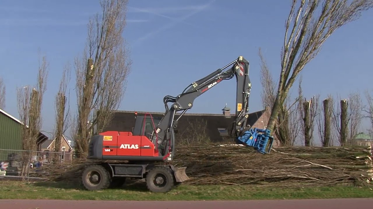 Groeneveldt Lumberjack LJ 300 Bomenknipper / Tree Shear - Tree Felling