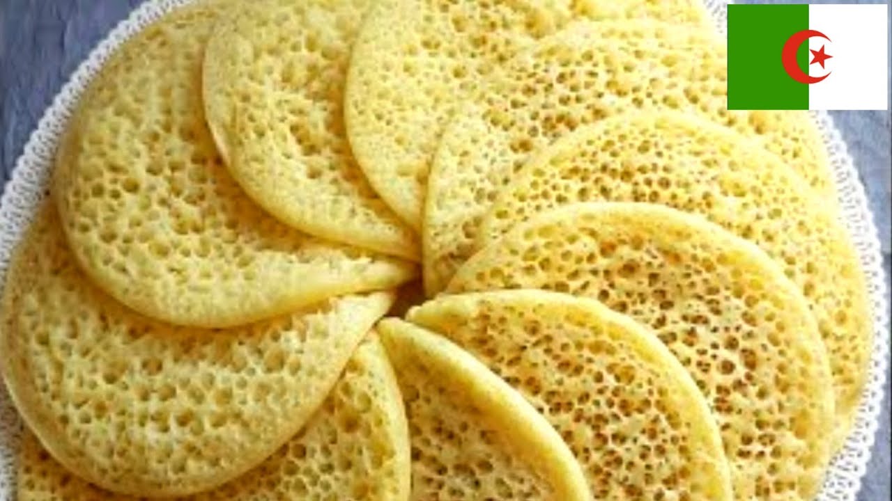 Easy Algerian Baghrir. Algerian Pancakes Step by Step البغرير الجزائري