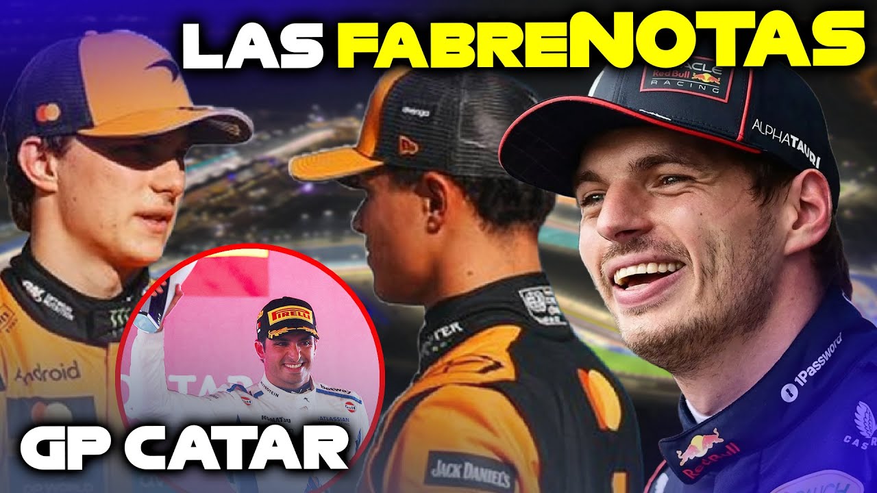 Las FABRENOTAS del GP Qatar de F1