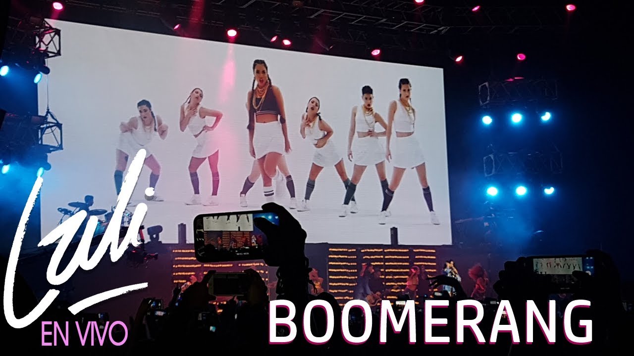 BOOMERANG - LALI EN VIVO LUNA PARK [HD]