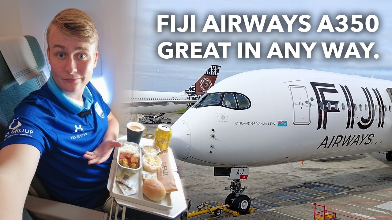 Отлично во всех отношениях! 🇦🇺→🇫🇯 Fiji Airways Airbus A350-900 ✈️ Сидней - Нади | Отчет о поездке