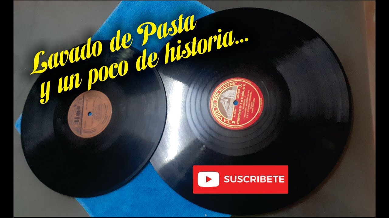 Como limpiar un disco de pasta y chamuyo de los mismos....
