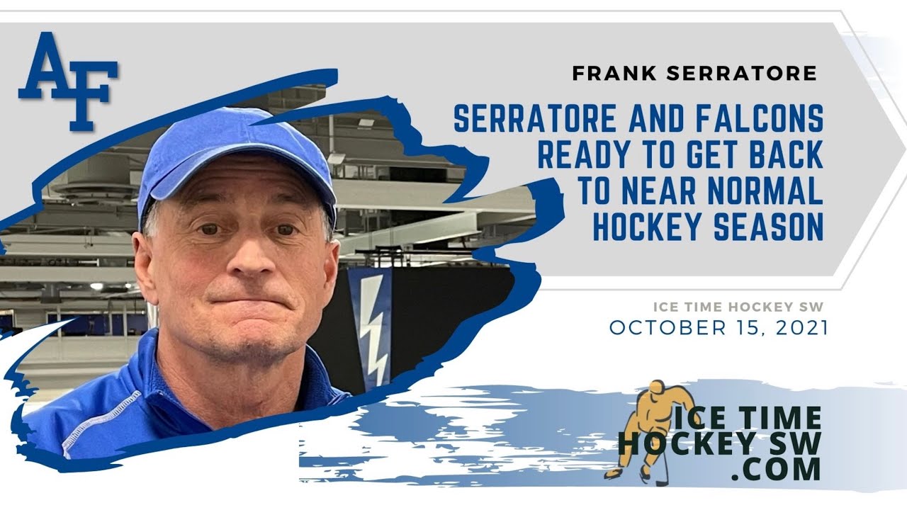 Serratore And Falcons Ready To Get Back To Near Normal Hockey Season