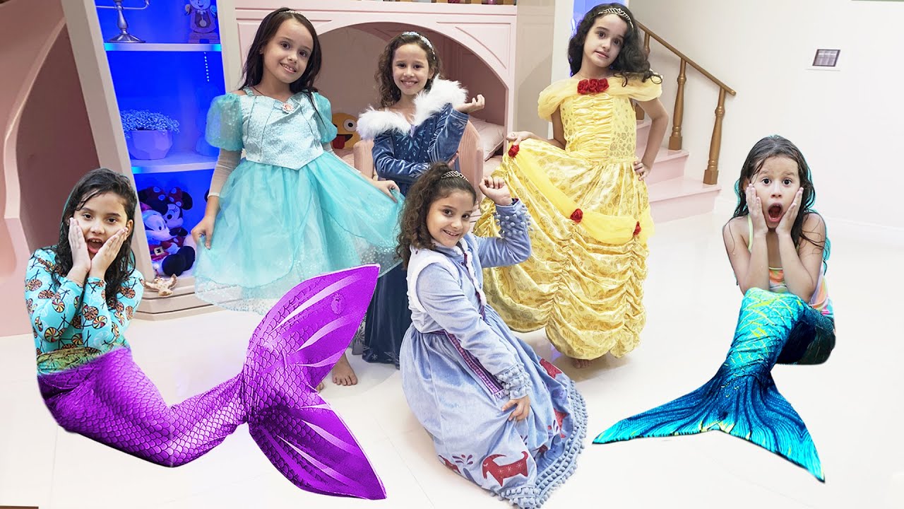 EU E MINHAS AMIGAS EM UM DIA DE PRINCESA